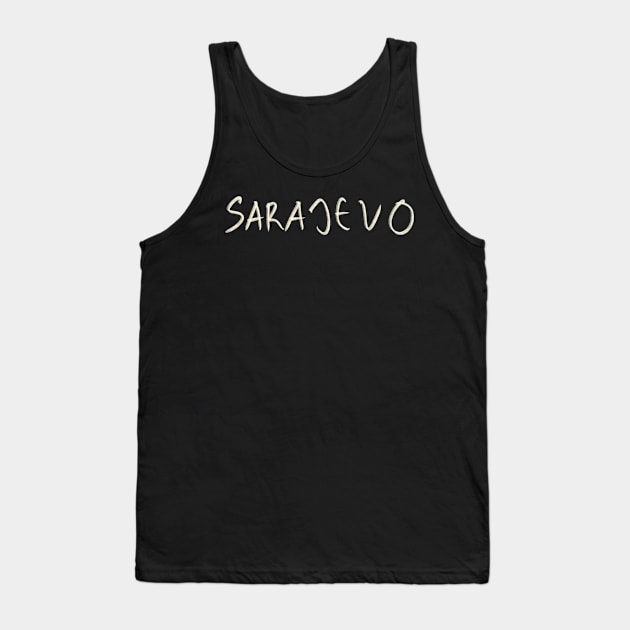 Sarajevo Tank Top by Saestu Mbathi